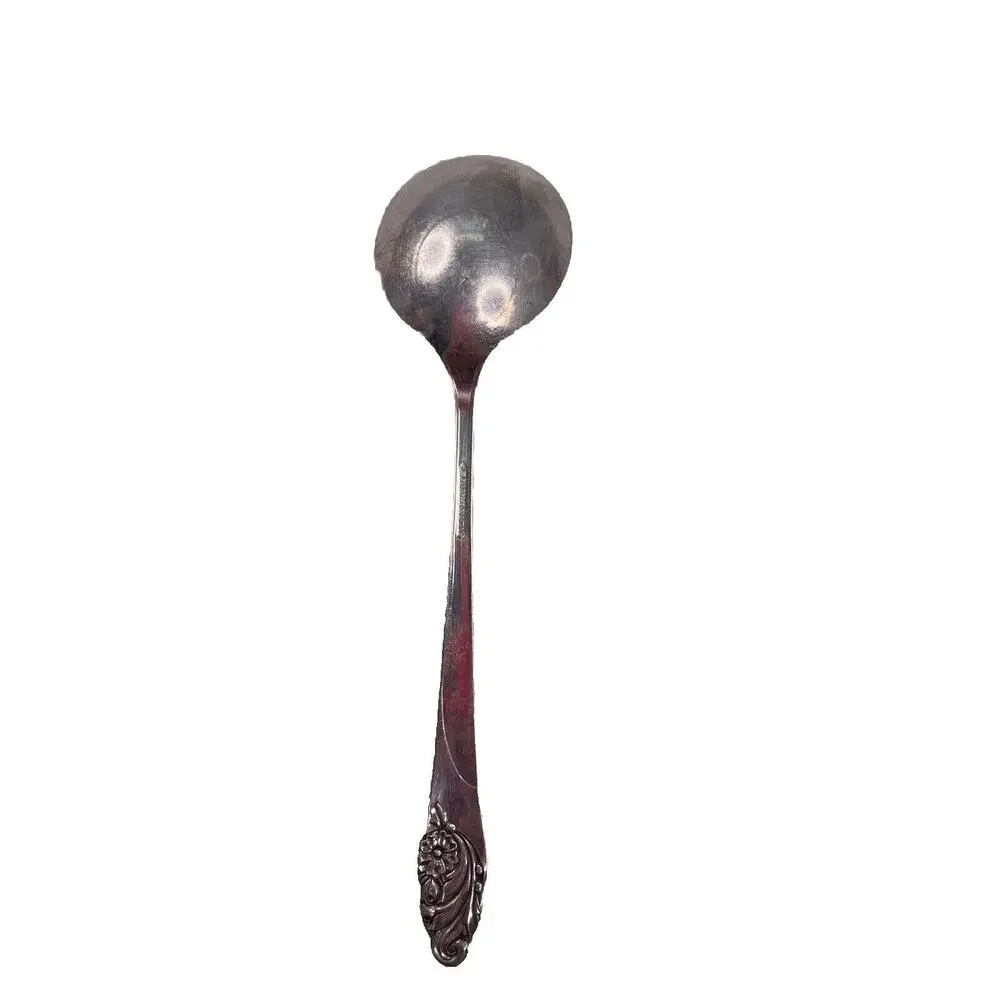 Vintage 1950’s Oneida Community Evening Star Silver Plate Sugar Spoon MCM JOH